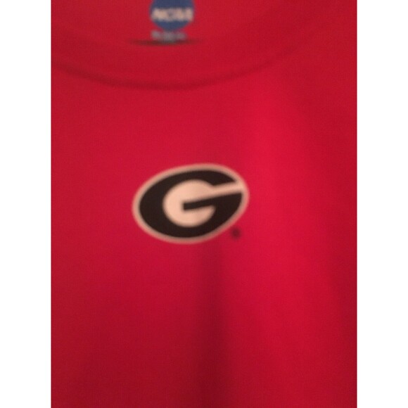 NCAA By KA Georgia BullDogs Women's Short Sleeve Shirt Size L Red - Picture 2 of 7